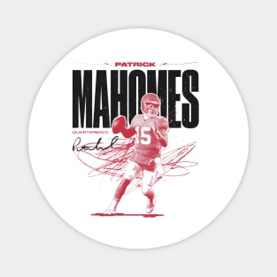 Patrick Mahomes Kansas City Vintage Magnet